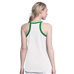 Boston Celtics G-III 4Her by Carl Banks Women's Curveball Racerback Scoop Neck Slub Tank Top