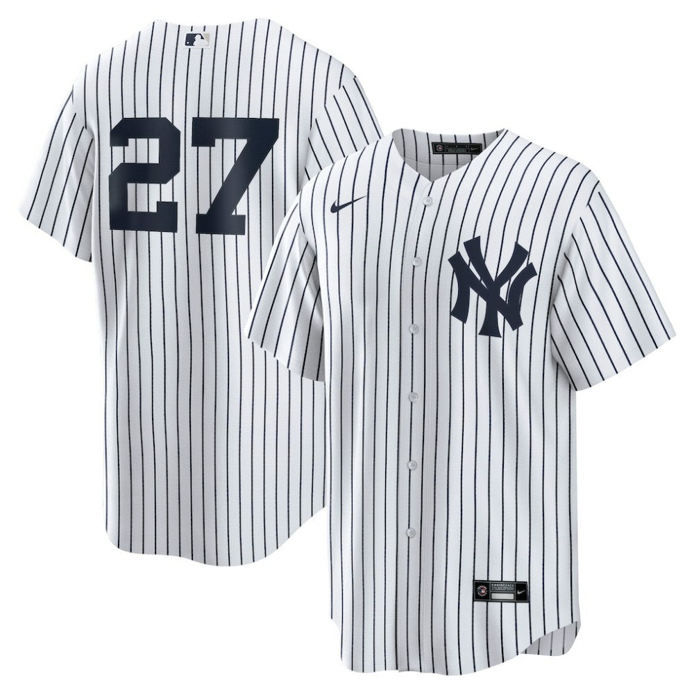 White Giancarlo Stanton New York Yankees Nike Home Replica Player Jersey
