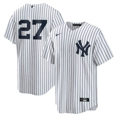 White Giancarlo Stanton New York Yankees Nike Home Replica Player Jersey