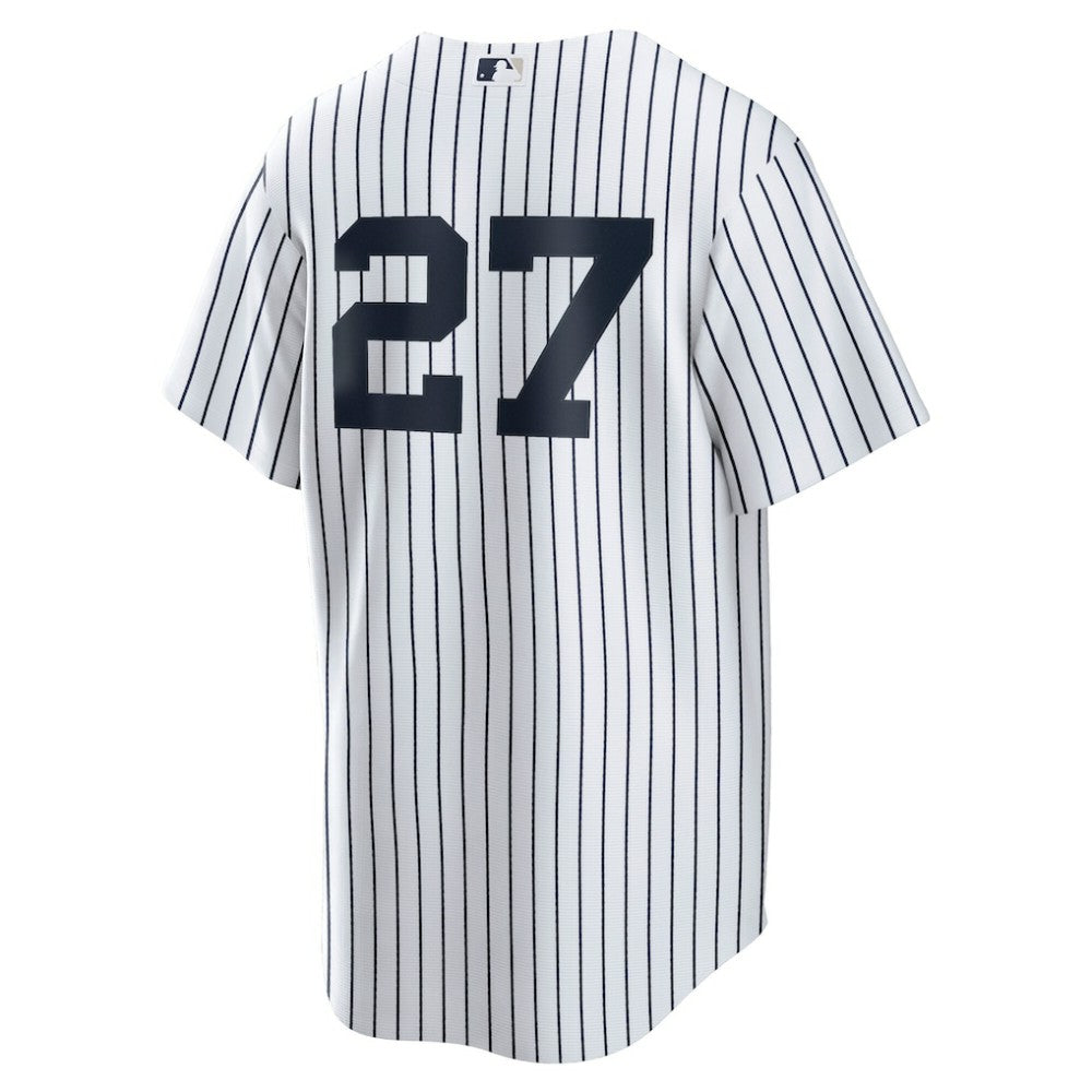 White Giancarlo Stanton New York Yankees Nike Home Replica Player Jersey