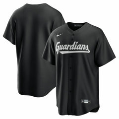 Black Cleveland Guardians Nike Replica Jersey