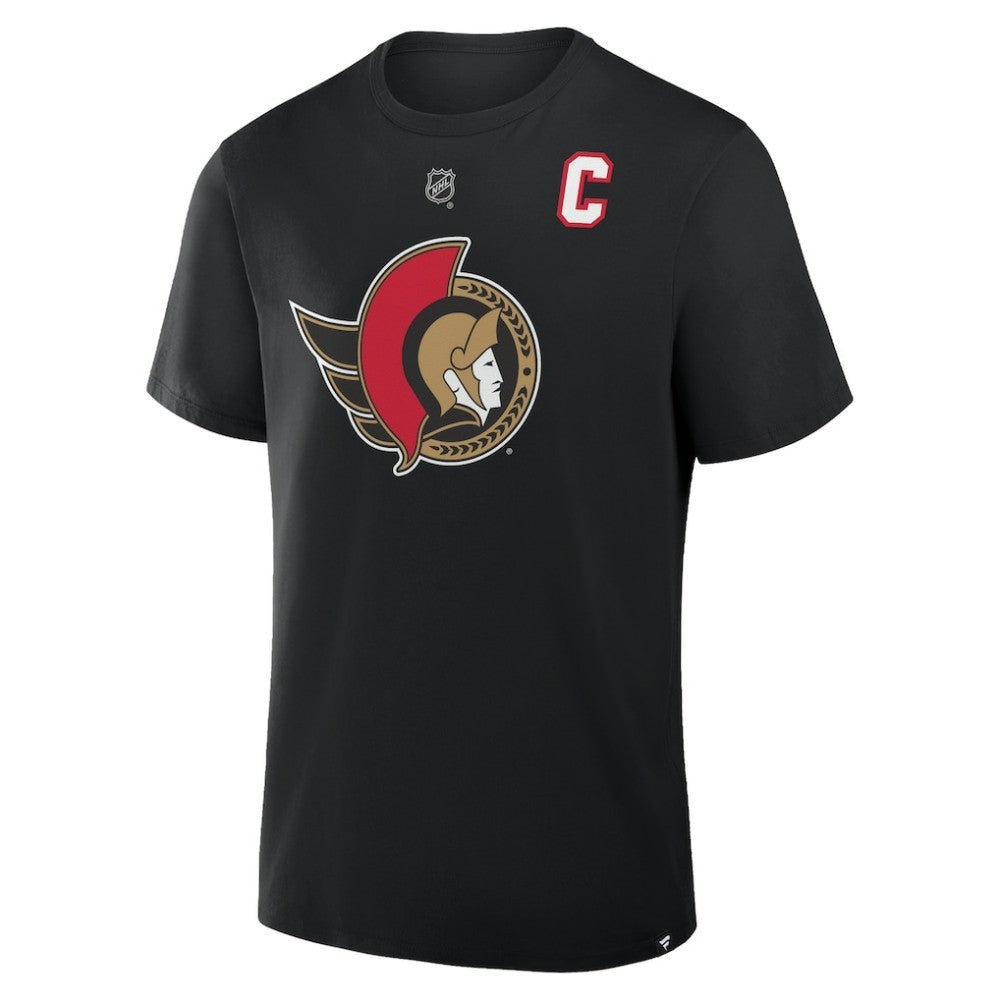 NHL Brady Tkachuk Ottawa Senators Fanatics Authentic Stack Name & Number T-Shirt