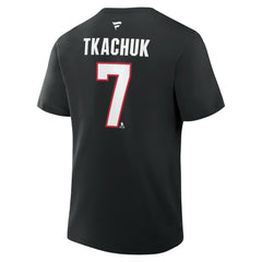 NHL Brady Tkachuk Ottawa Senators Fanatics Authentic Stack Name & Number T-Shirt