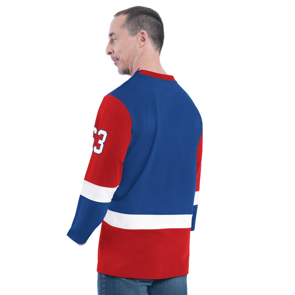 Philadelphia 76ers G-III Sports by Carl Banks Adaptive Rugby Long Sleeve Top