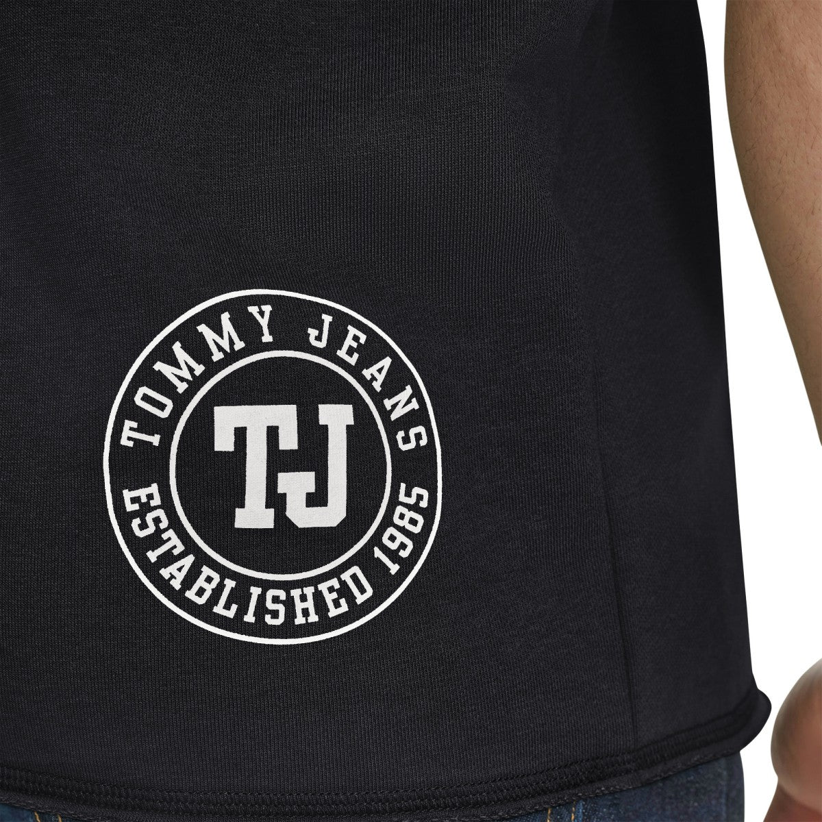 San Antonio Spurs Tommy Jeans Paul French Terry Short Sleeve Pullover Hoodie