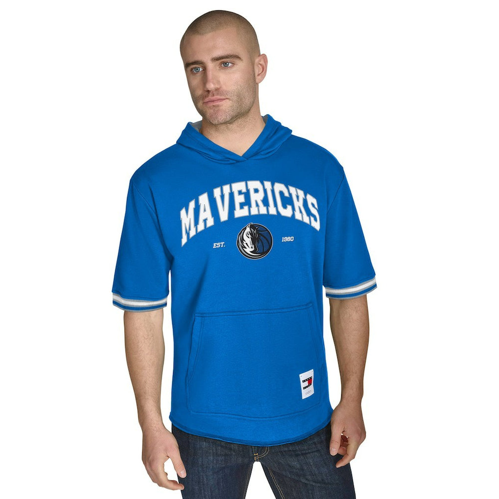 Dallas Mavericks Tommy Jeans Paul French Terry Short Sleeve Pullover Hoodie sale