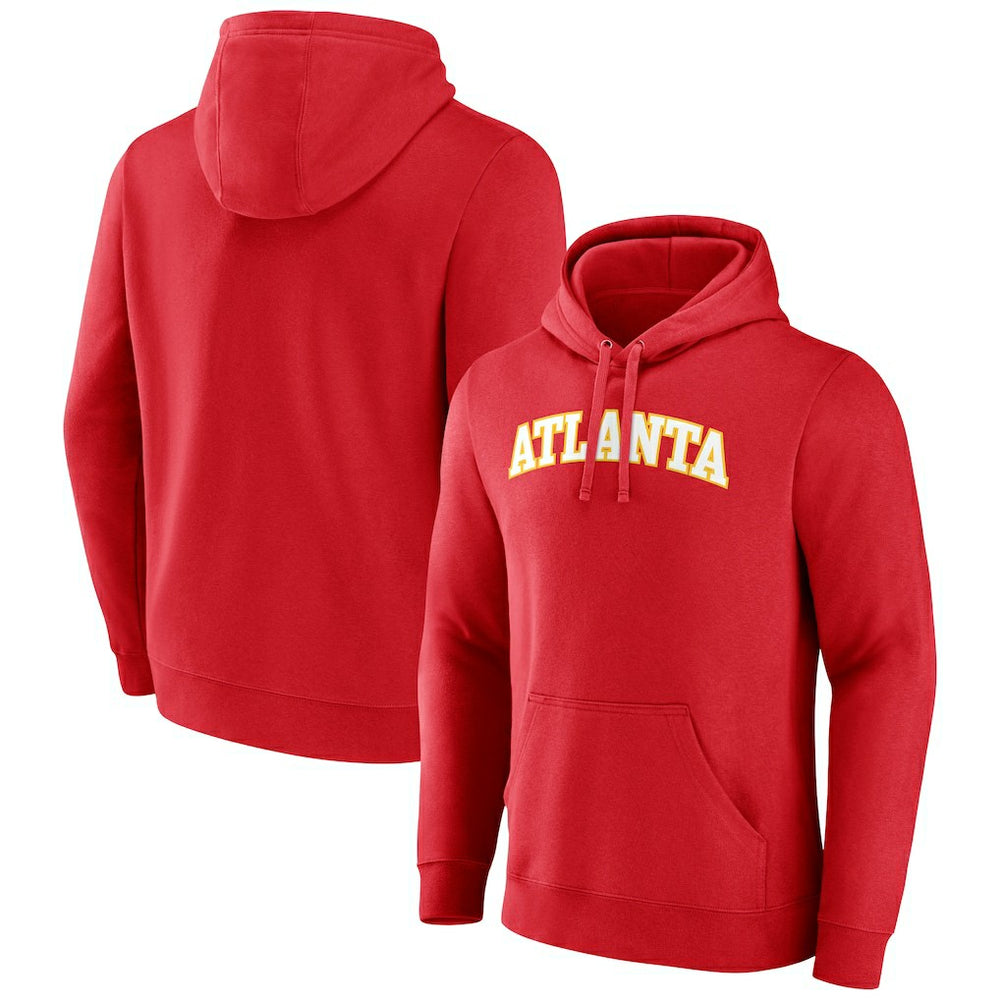 Atlanta Hawks Wordmark Pullover Hoodie