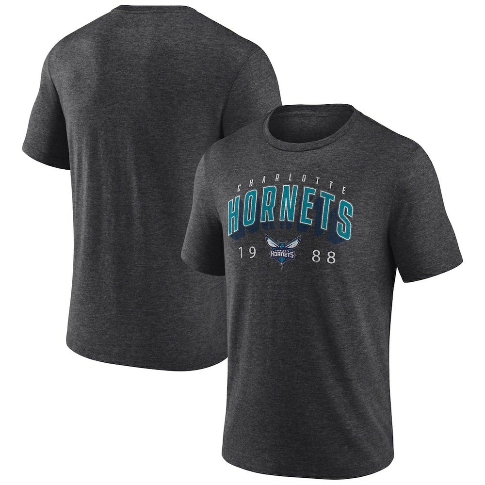 Charlotte Hornets Backboard Tri-Blend T-Shirt