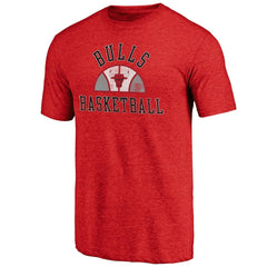 Chicago Bulls Half Classic Tri-Blend T-Shirt sale
