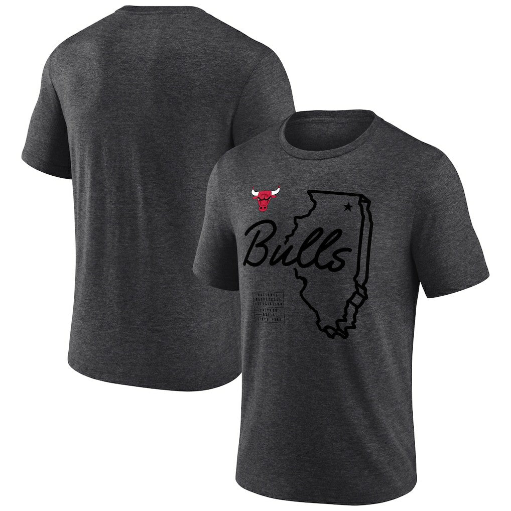 Chicago Bulls Announcer Tri-Blend T-Shirt