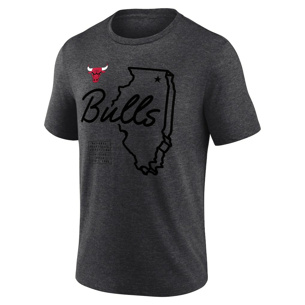 Chicago Bulls Announcer Tri-Blend T-Shirt