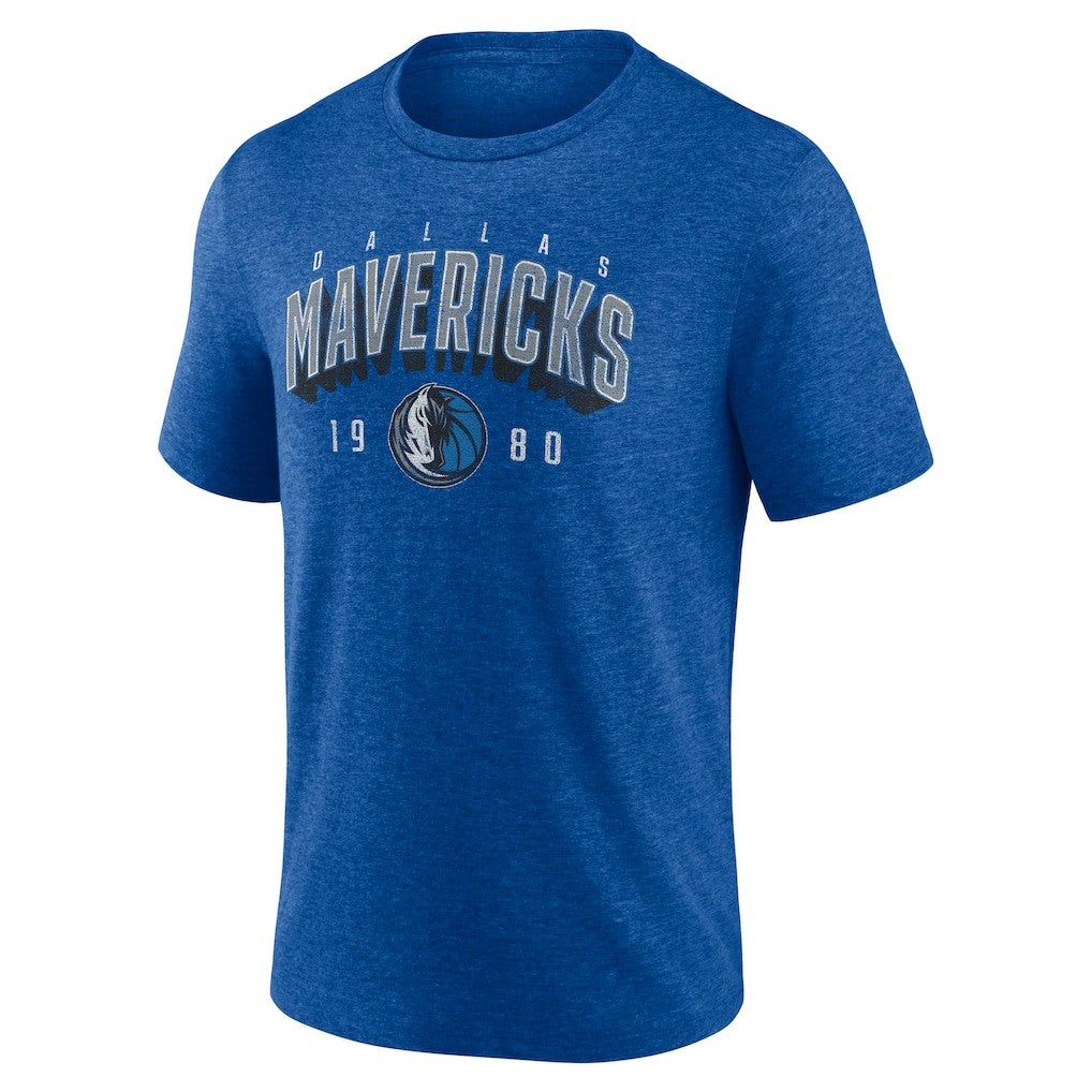 Dallas Mavericks Backboard Tri-Blend T-Shirt sale