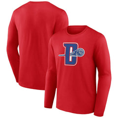 Detroit Pistons Alternate Logo Long Sleeve T-Shirt sale