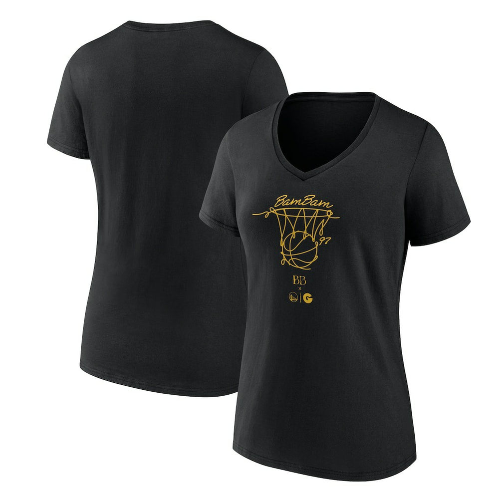 Golden State Warriors Women's Bam Bam V-Neck T-Shirt sale