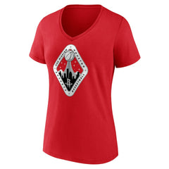 Houston Rockets Women's Team Pride V-Neck T-Shirt