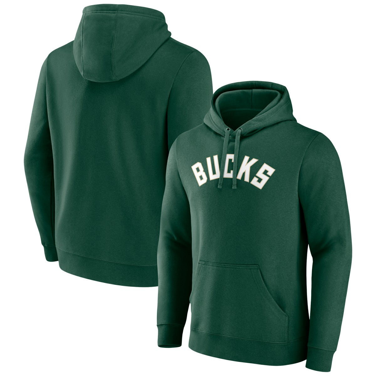 Milwaukee Bucks Wordmark Pullover Hoodie