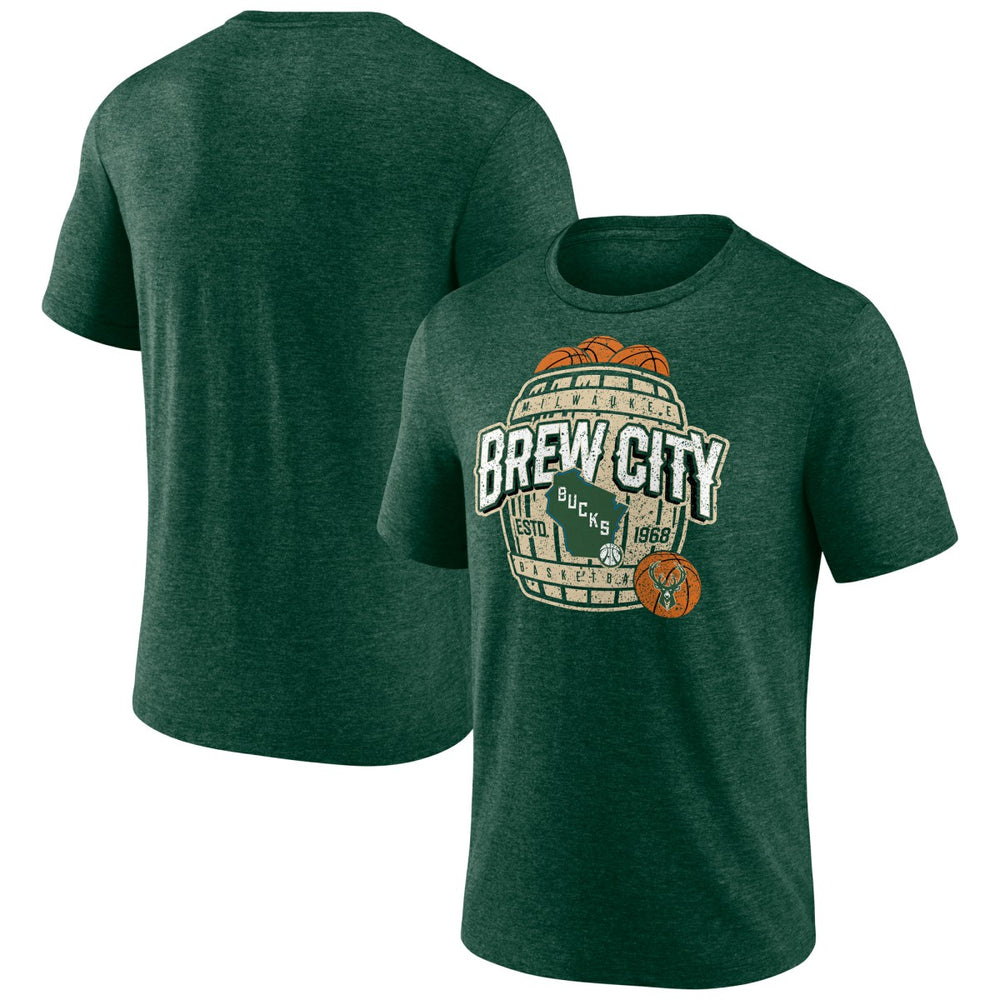 Milwaukee Bucks Announcer Tri-Blend T-Shirt
