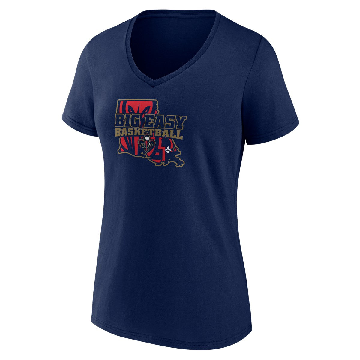 New Orleans Pelicans Women's Core Hometown Launch V-Neck T-Shirt