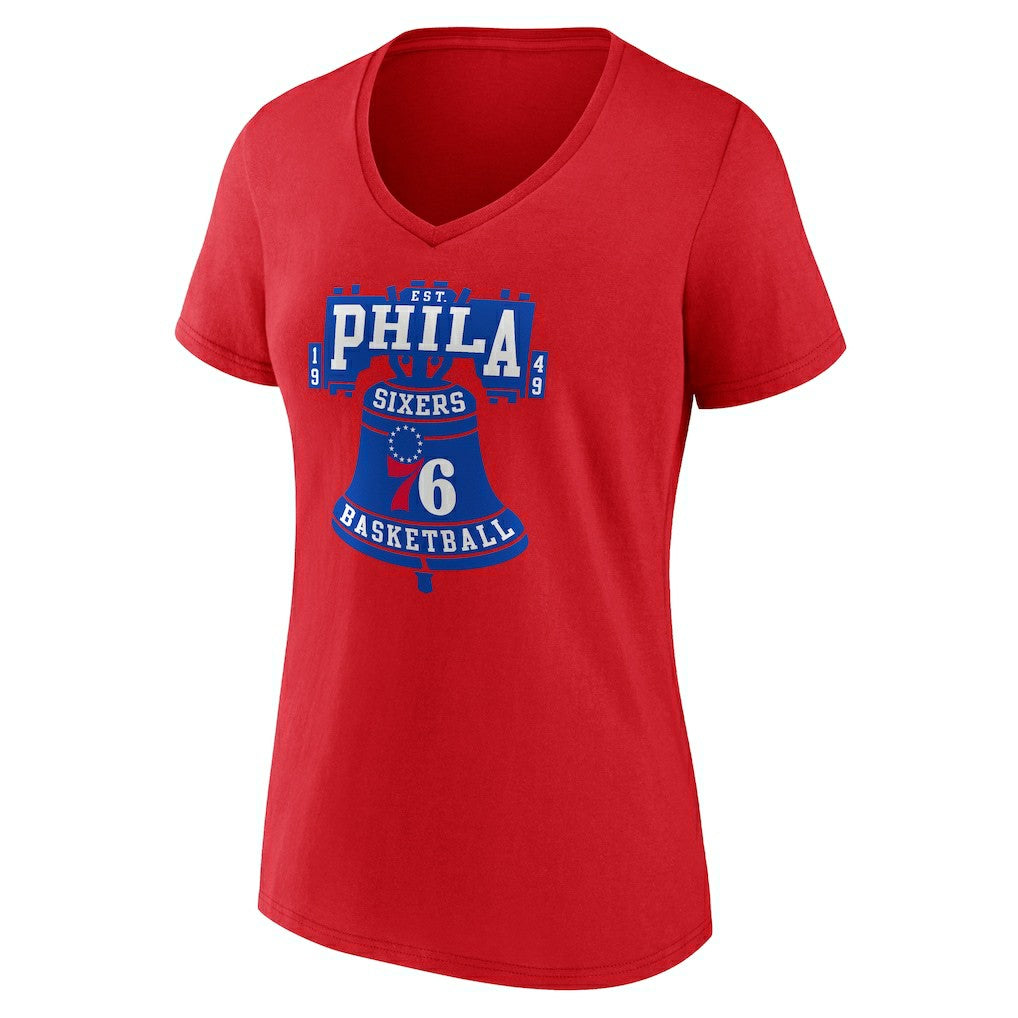 Philadelphia 76ers Women's Hometown V-Neck T-Shirt