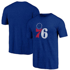 Philadelphia 76ers Distressed Tri-Blend T-Shirt