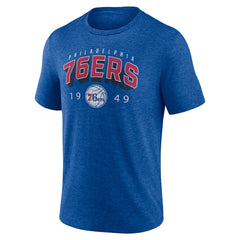 Philadelphia 76ers Backboard Tri-Blend T-Shirt