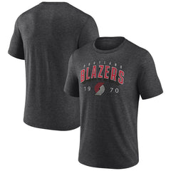 Portland Trail Blazers Backboard Tri-Blend T-Shirt