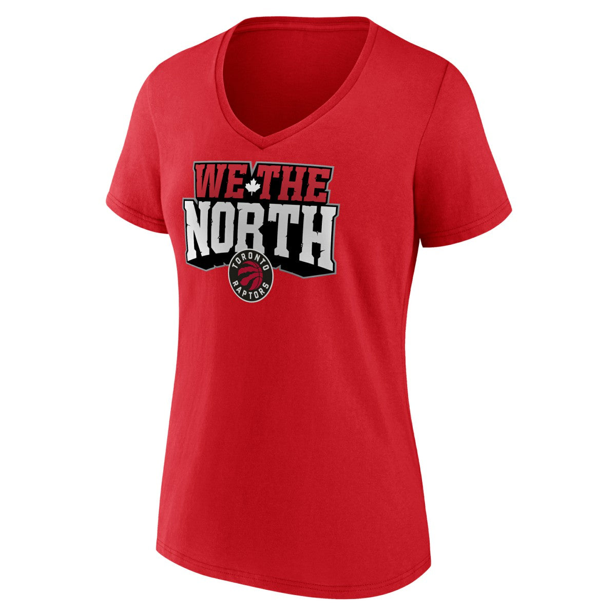 Toronto Raptors Women's Team Pride V-Neck T-Shirt