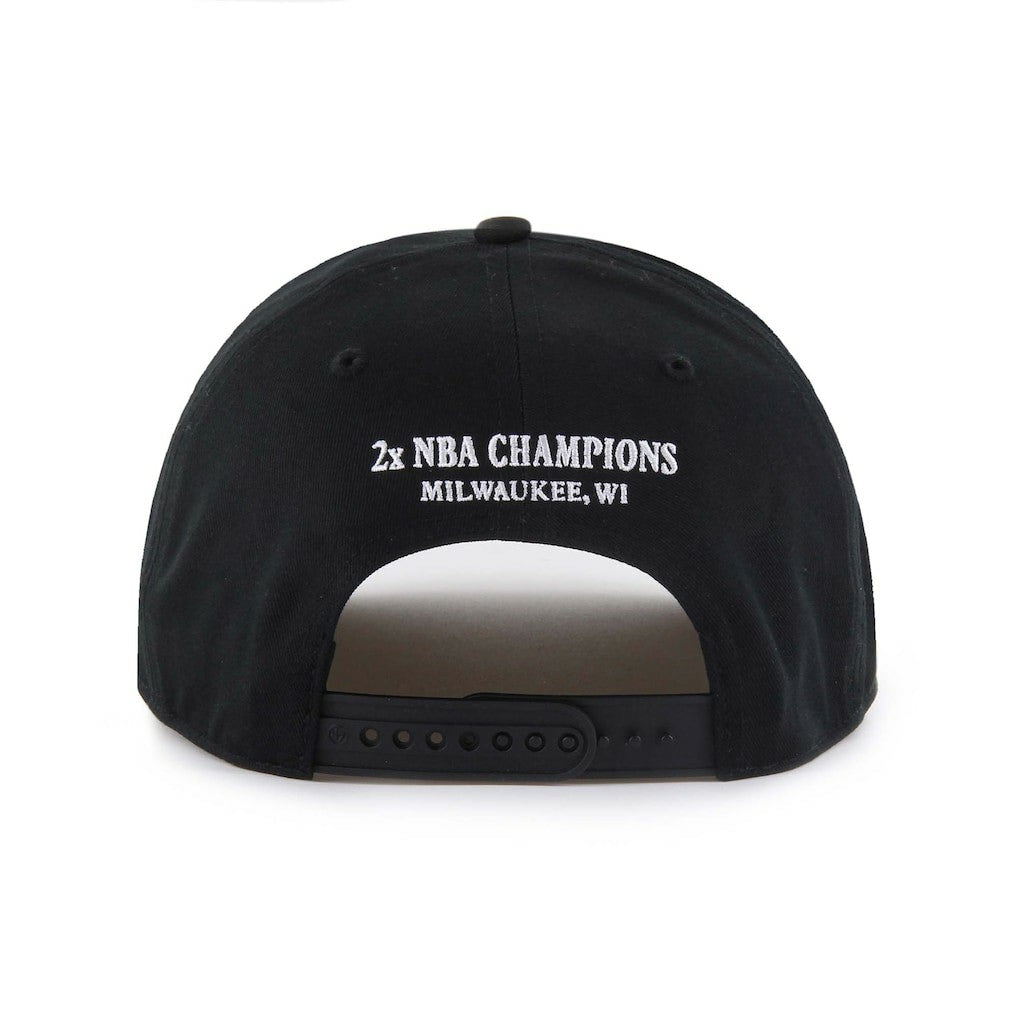 47 brand Milwaukee Bucks '47 Every Time Past Champs Hitch Adjustable Hat