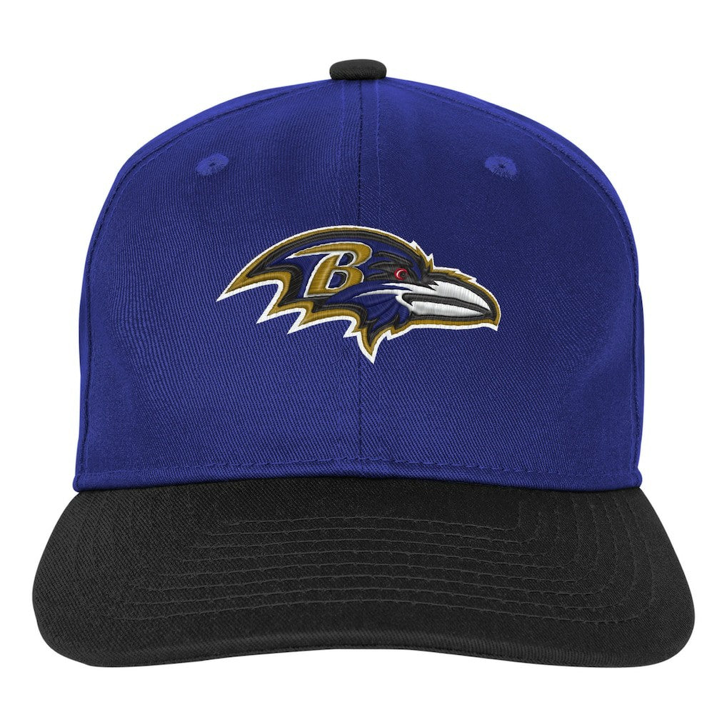 Outerstuff Youth True Retro Adjustable Hat - Baltimore Ravens Hats