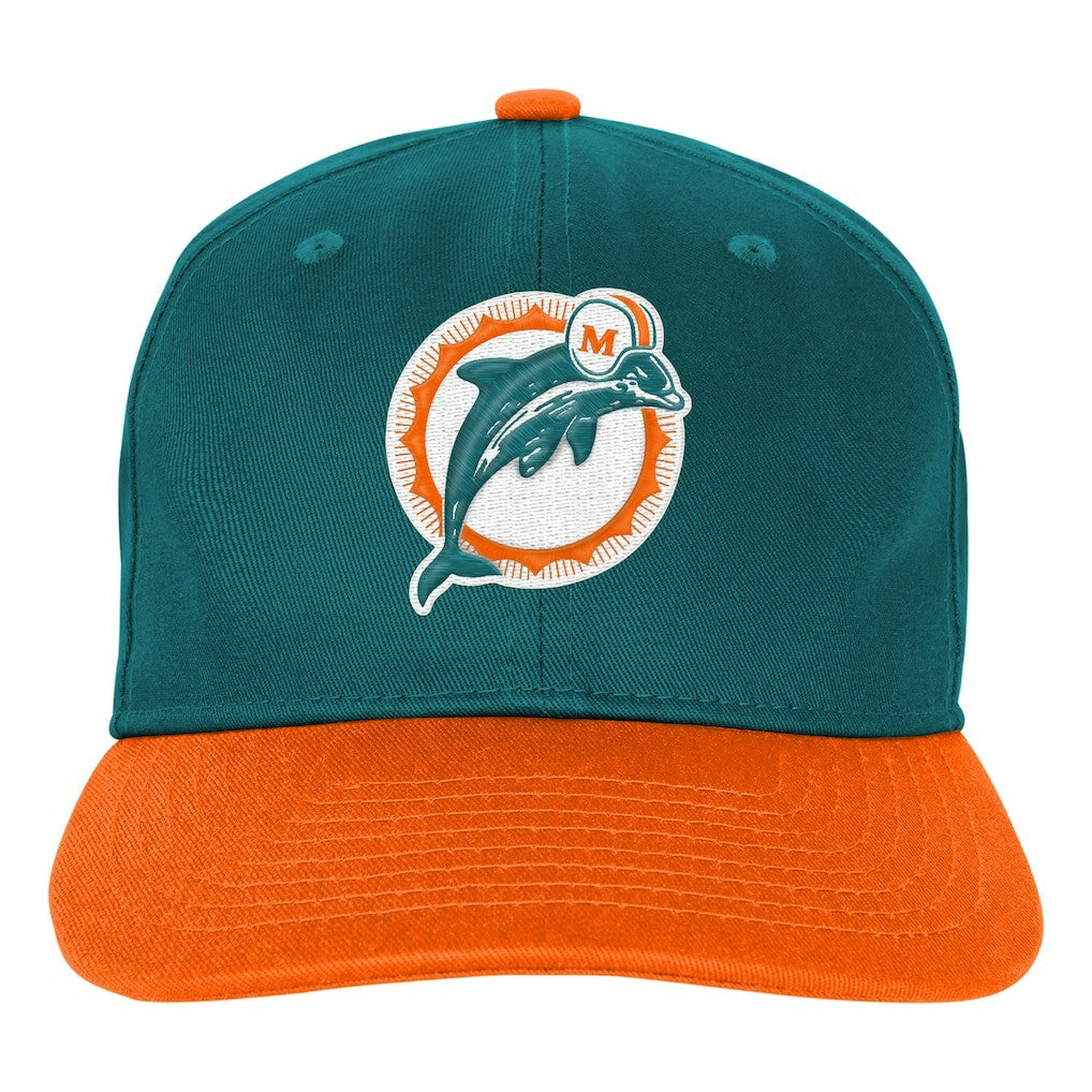 Outerstuff Youth True Retro Adjustable Hat - Miami Dolphins Hats