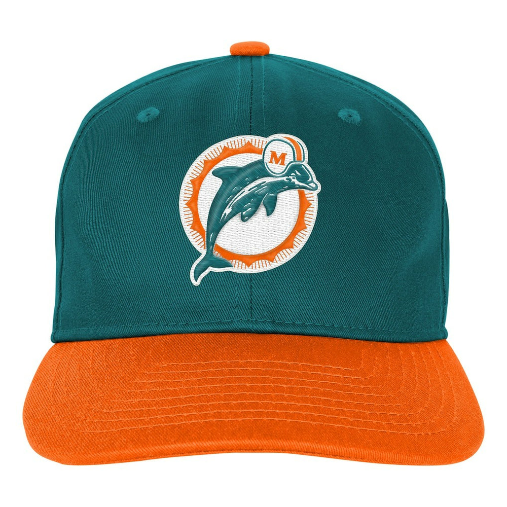 Outerstuff Youth True Retro Adjustable Hat - Miami Dolphins Hats