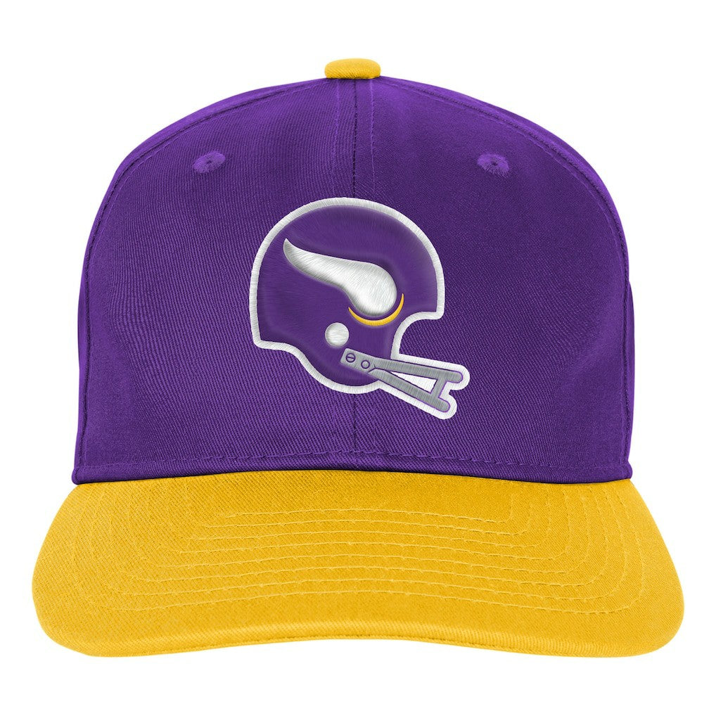 Outerstuff Youth True Retro Adjustable Hat - Minnesota Vikings Hats