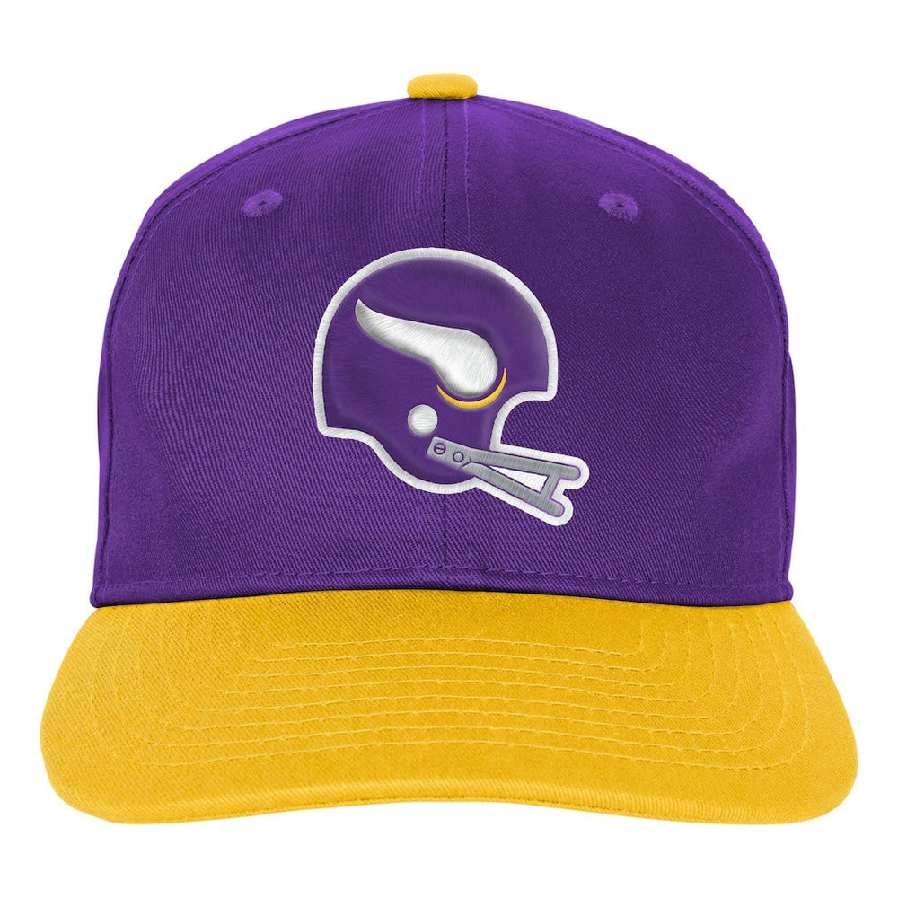 Outerstuff Youth True Retro Adjustable Hat - Minnesota Vikings Hats