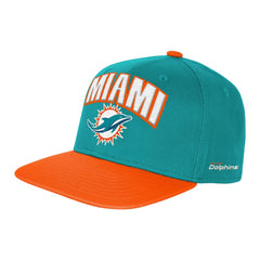 Outerstuff Youth Essentials Snapback Hat - Miami Dolphins Hats