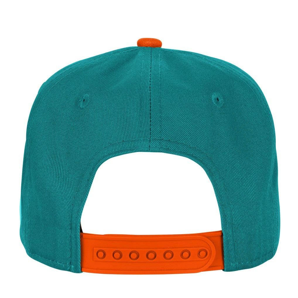 Outerstuff Youth Essentials Snapback Hat - Miami Dolphins Hats