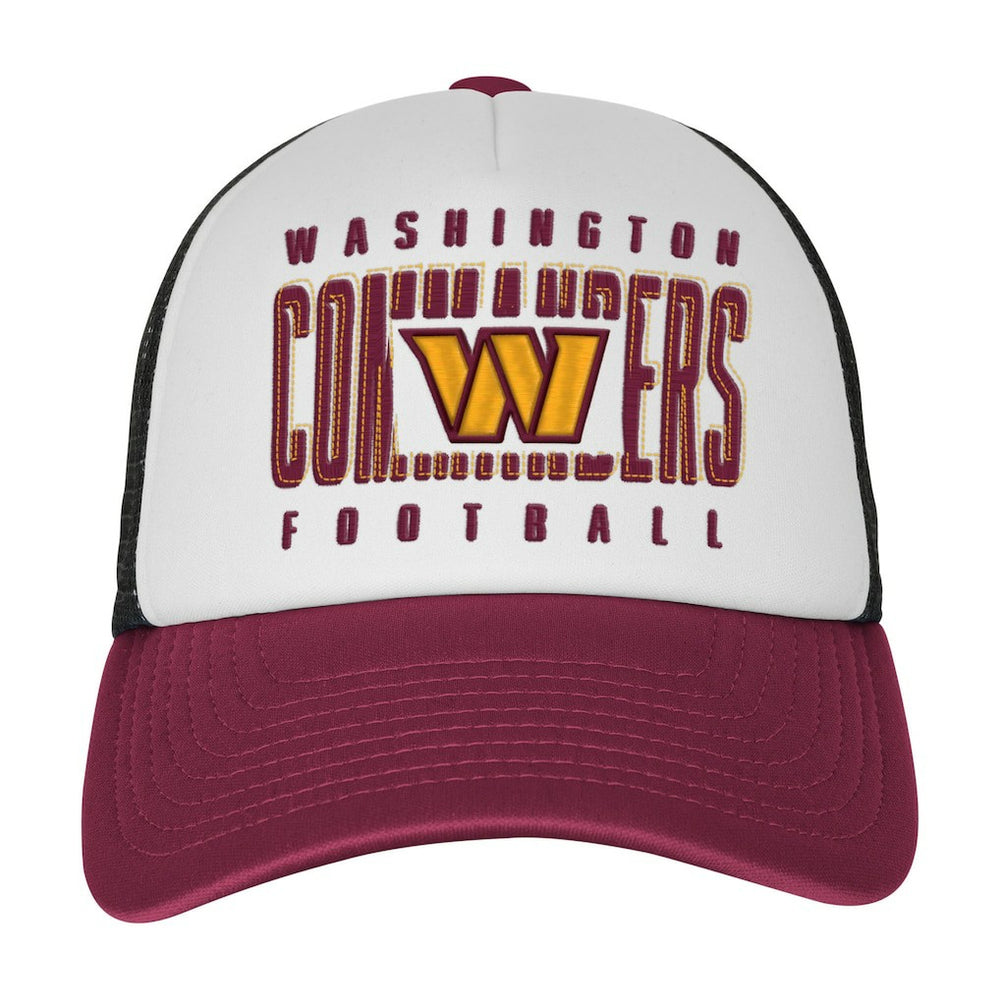 Youth Essentials Trucker Adjustable Hat - Washington Commanders Hats
