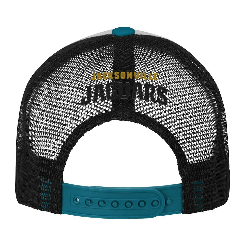 Youth Essentials Trucker Adjustable Hat - Jacksonville Jaguars Hats