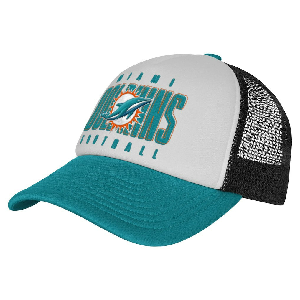 Youth Essentials Trucker Adjustable Hat - Miami Dolphins Hats