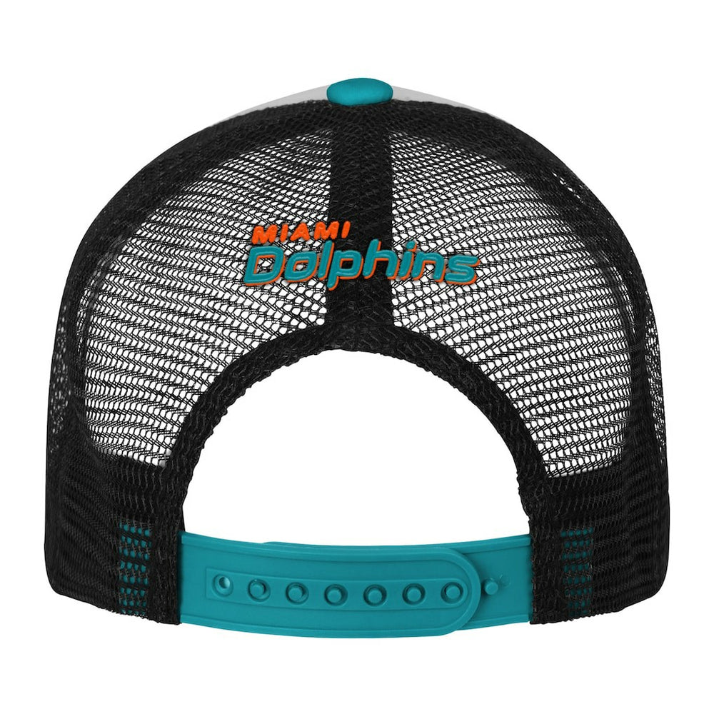 Youth Essentials Trucker Adjustable Hat - Miami Dolphins Hats