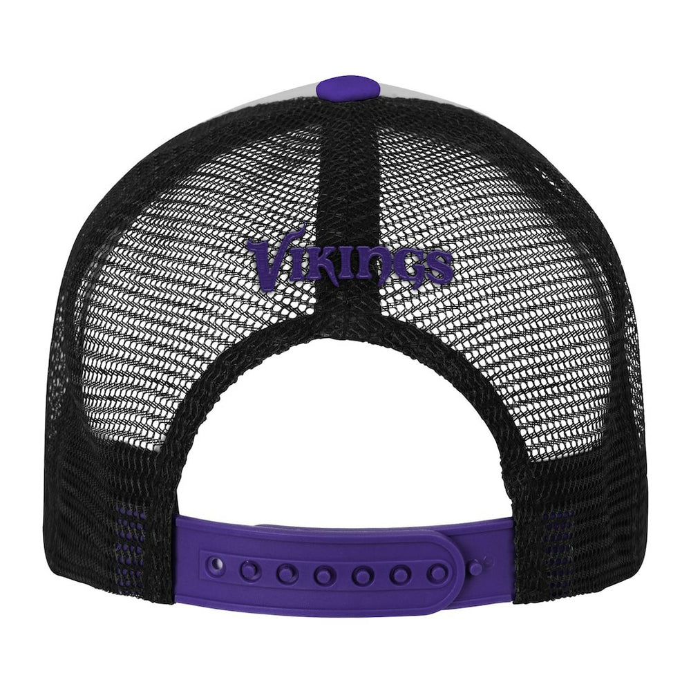 Youth Essentials Trucker Adjustable Hat - Minnesota Vikings Hats