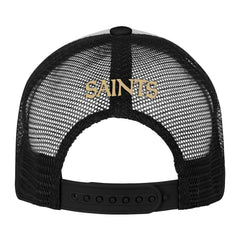 Youth Essentials Trucker Adjustable Hat - New Orleans Saints Hats