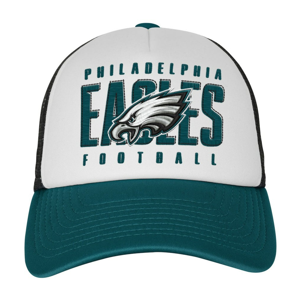Youth Essentials Trucker Adjustable Hat - Philadelphia Eagles Hats