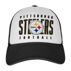 Youth Essentials Trucker Adjustable Hat - Pittsburgh Steelers Hats