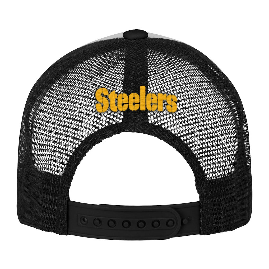 Youth Essentials Trucker Adjustable Hat - Pittsburgh Steelers Hats