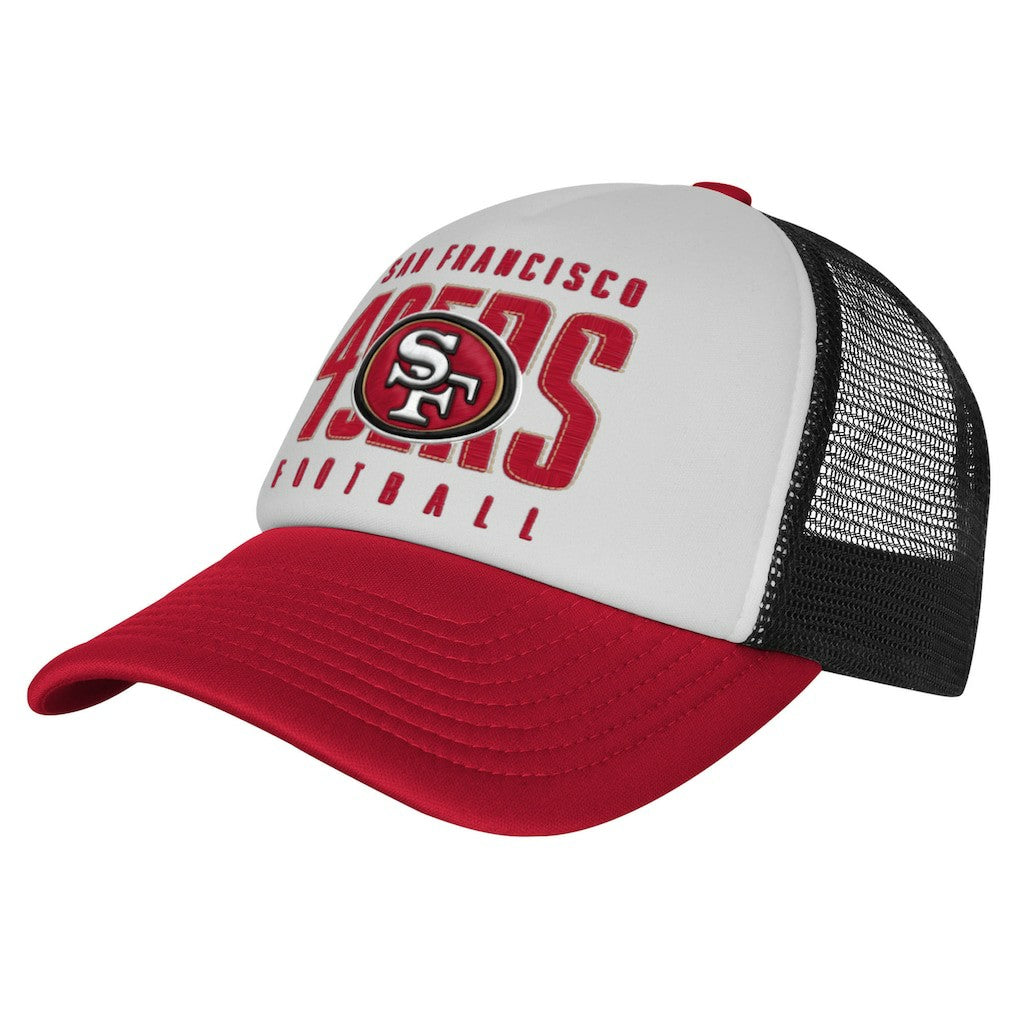 Youth Essentials Trucker Adjustable Hat - San Francisco 49ers Hats