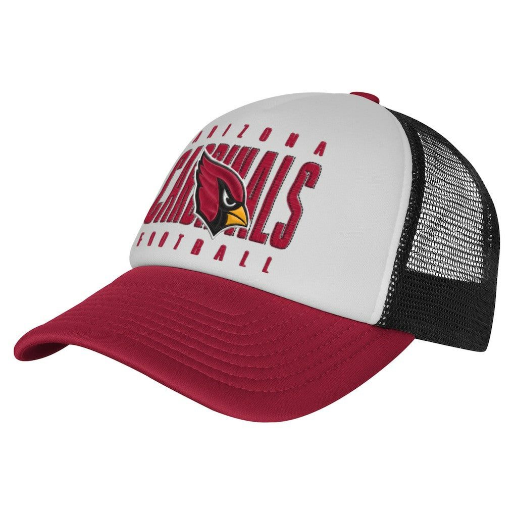 Youth Essentials Trucker Adjustable Hat - Arizona Cardinals Hats