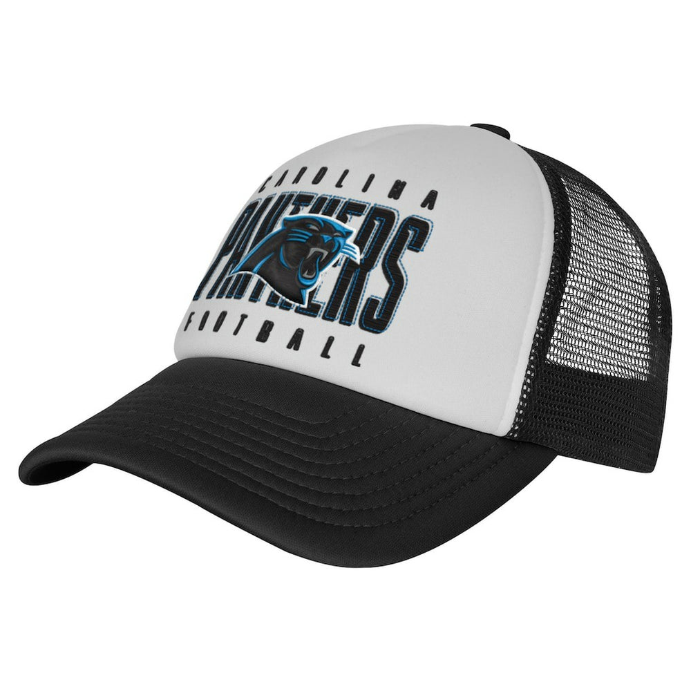 Youth Essentials Trucker Adjustable Hat - Carolina Panthers Hats