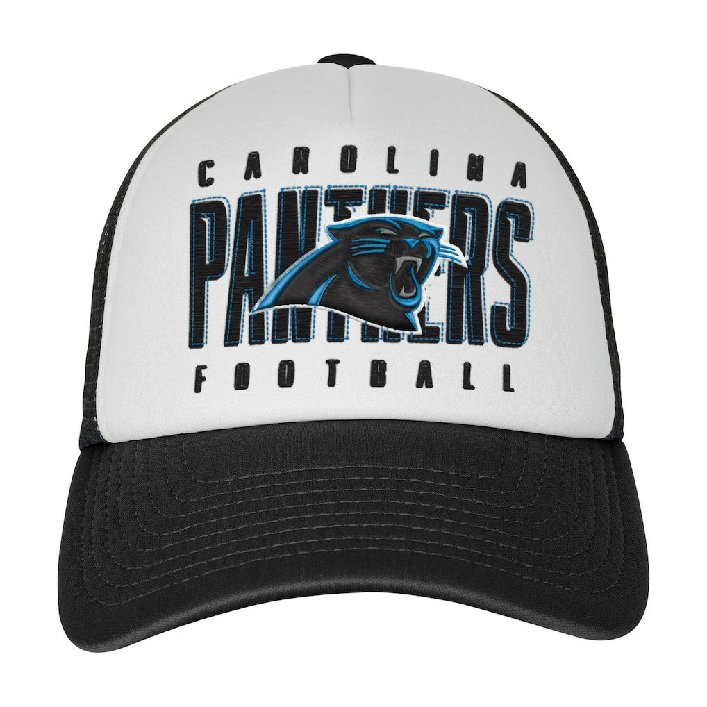 Youth Essentials Trucker Adjustable Hat - Carolina Panthers Hats
