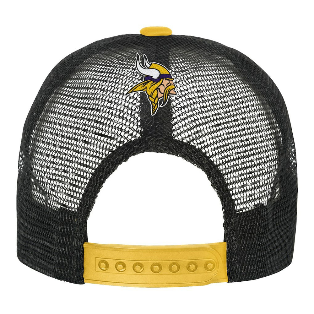 Youth Modern Fan Trucker Adjustable Hat - Minnesota Vikings Hats