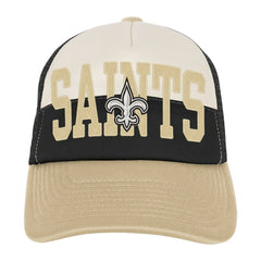 Youth Modern Fan Trucker Adjustable Hat - New Orleans Saints Hats